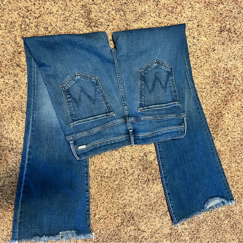 Mother Jeans weekender fray